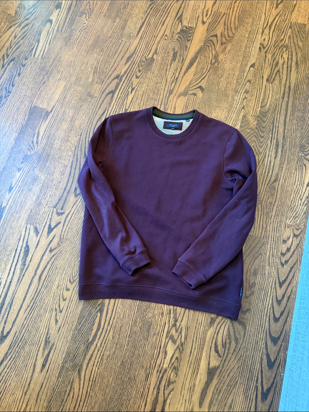 Ted Baker Men’s Crewneck Sweater in Burgundy